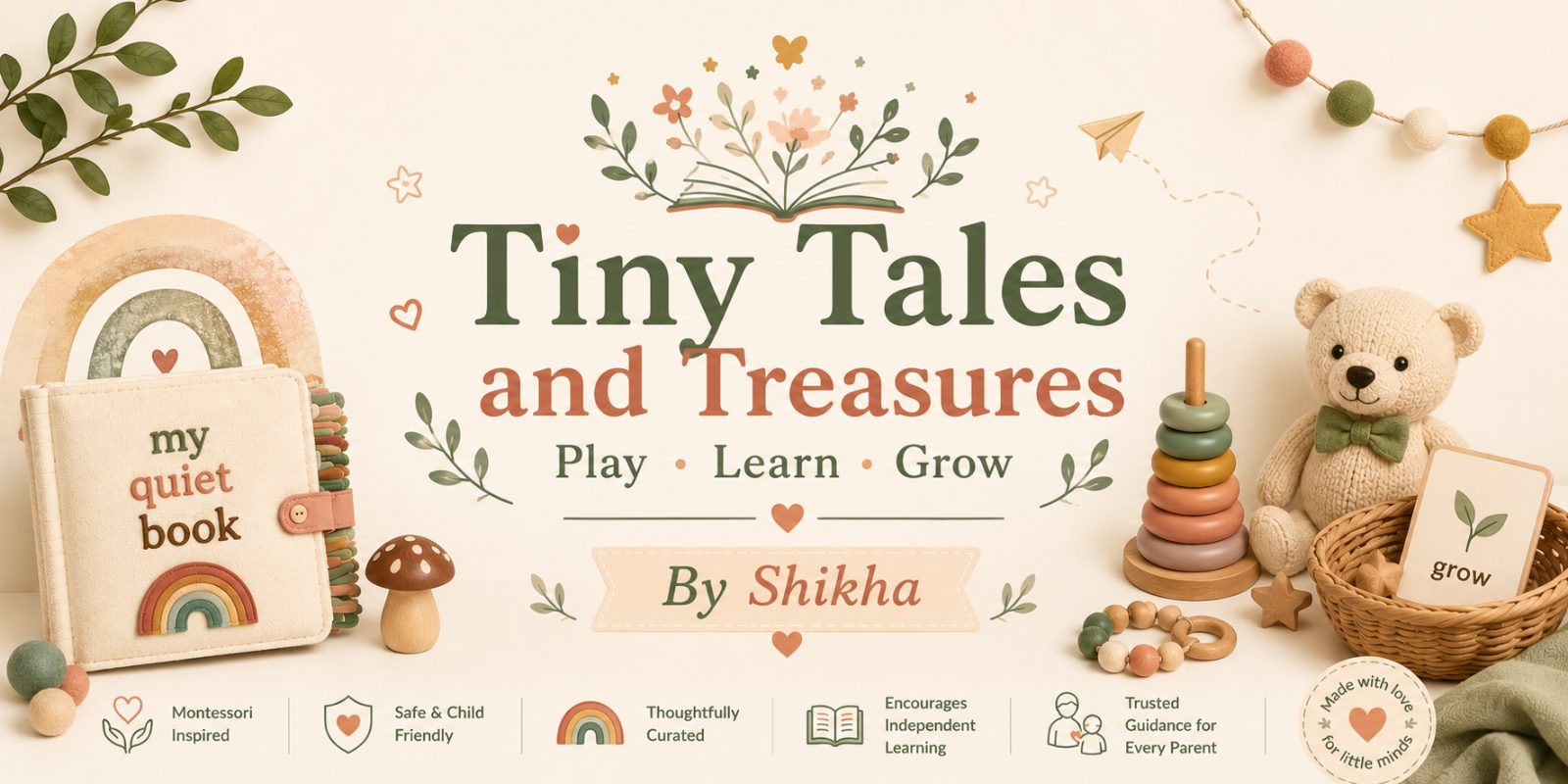 Tiny Tales and Treasures live storefront