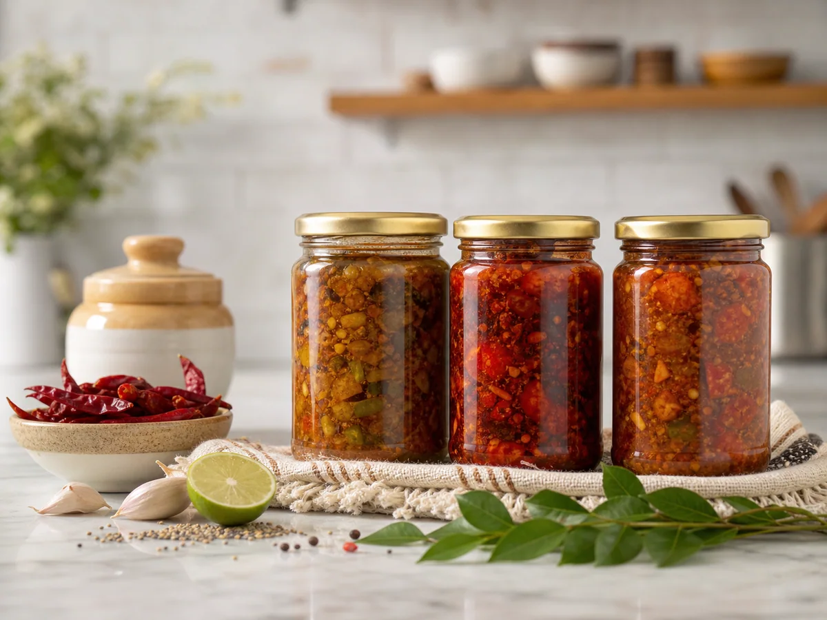 Homemade foods & pickles business category example