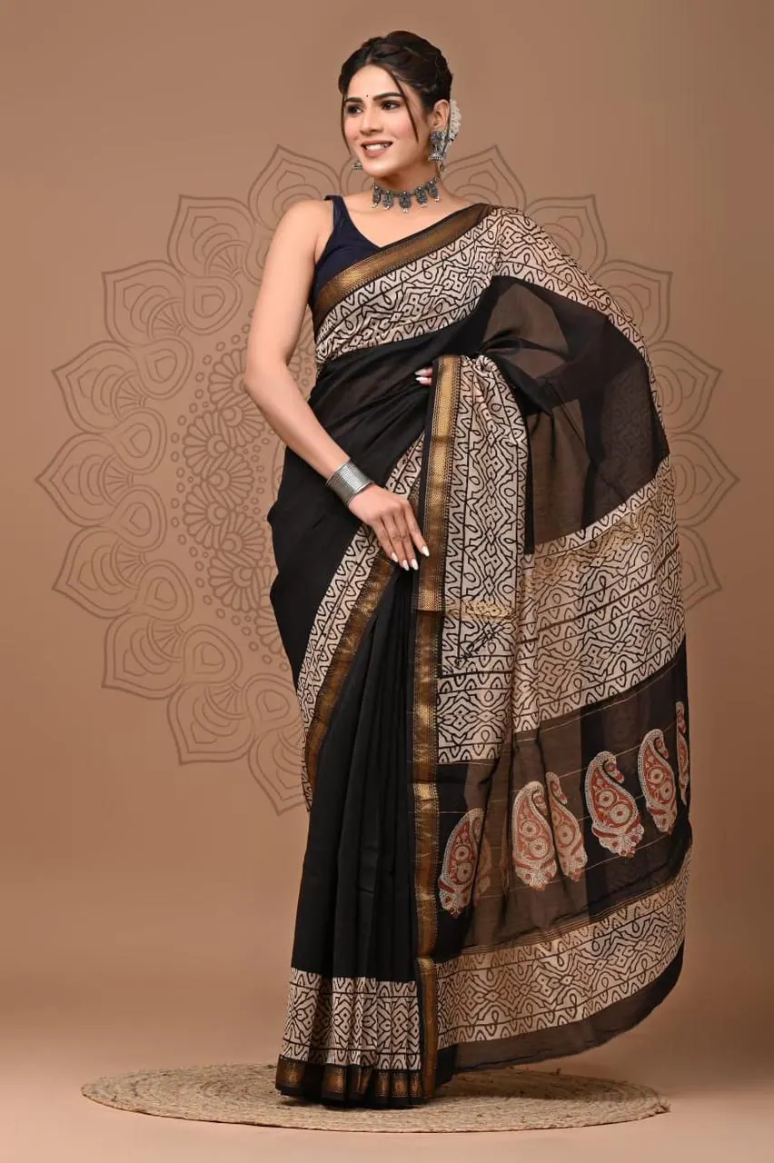 Maheshwari silk saree