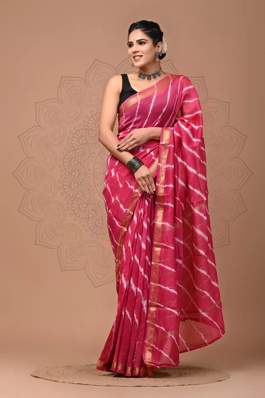 Maheshwari silk saree